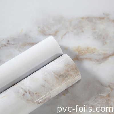 200 미크론 고 광택 PVC 필름 롤 PVC 창문 덮개