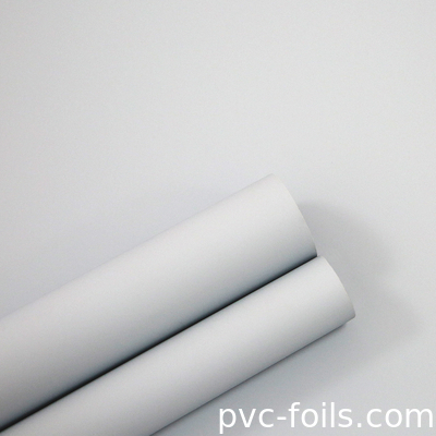 사틴 하얀 PVC 장식 필름 슈퍼 매트
