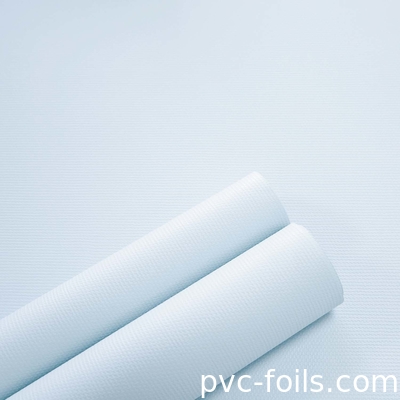 사틴 흰색 PVC 롤 내 엽서