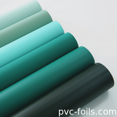 주방 캐비닛 문에 대한 슈퍼 매트 PVC 막 엽록물