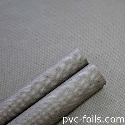 선반문용 슈퍼 매트 PVC 장식 엽지 밝은 회색