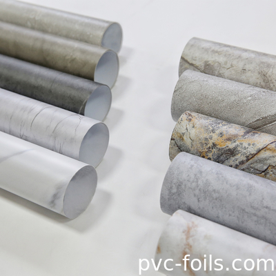 새로운 대리석 디자인 PVC 장식 엽지 lamination, 막 프레스