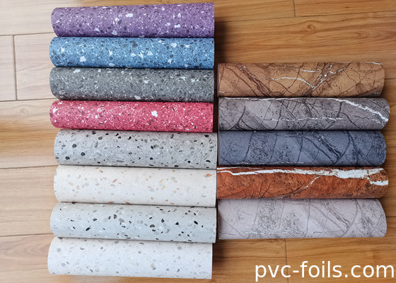 새로운 대리석 디자인 PVC 스티커 가구 덮개에 대한 PVC 자체 접착 필름 랩