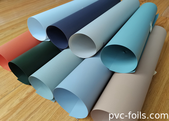 인테리어 도어 라미네이션을위한 슈퍼 매트 솔리드 컬러 PVC 장식 필름