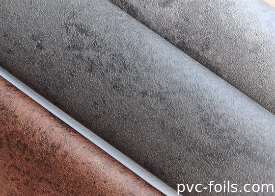 회색 콘크리트 돌 디자인 PVC 장식 필름