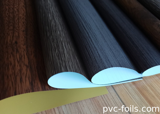 체리 목재 곡물 PVC 포장 필름