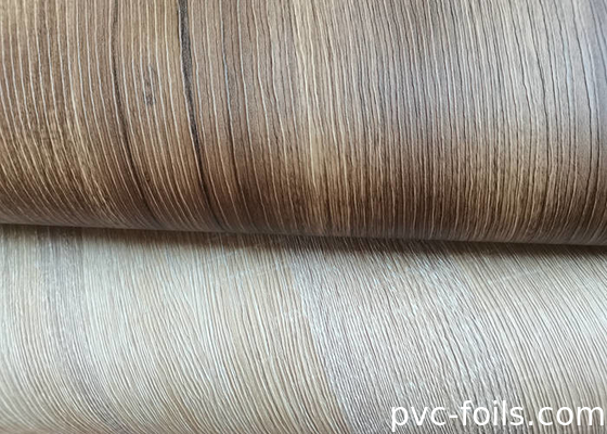 3D 엠보스 된 목재 곡물 PVC 가구 필름 사용자 정의 인테리어 디자인