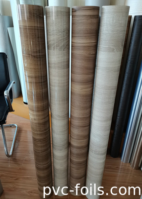 고 광택 PVC 가구 필름 롤