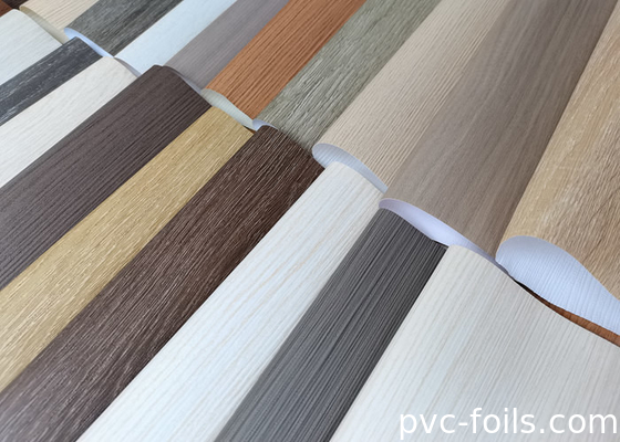 foshan 목재 곡물 자체 접착성 PVC 가구 스티커
