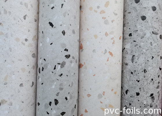백색 대리석 PVC 라미네이션 필름