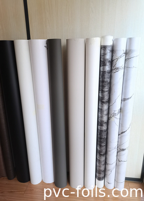 대리석 효과 PVC 장식 필름 진공 압력 전체 인쇄 너비 1400mm