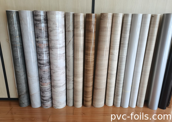 대리석 효과 PVC 장식 필름 진공 압력 전체 인쇄 너비 1400mm