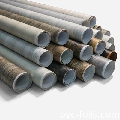 가구 및 캐비닛 커버에 대한 슈퍼 매트 목재 곡물 PVC 막 엽