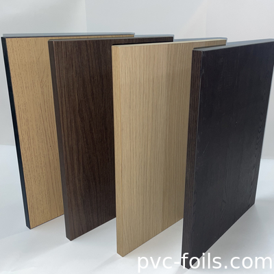 0.3mm 깊은 엠보스 PVC 장식 필름 가구 캐비닛 문에 대한 나무 곡물 PVC 막 필름