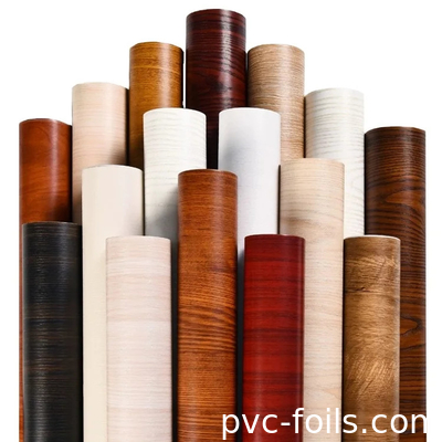 DIY 친화적 인 PVC 장식 필름 가구 메이크업 매트 나무 곡물 마무리