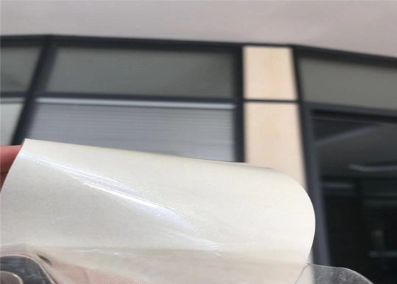 0.3 밀리미터 하얀고 광 Pvc 필름 롤 가구 얇은막 문