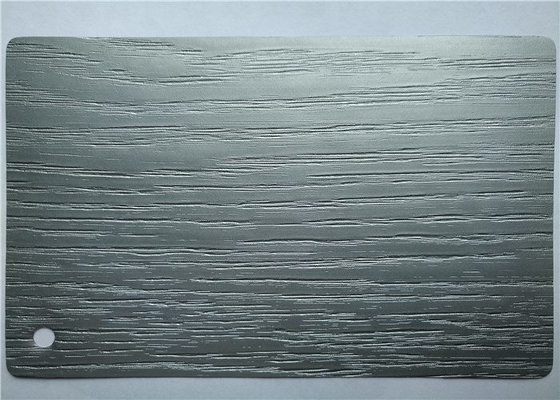 캐비넷 도어 펄색을 위한 엄격한 Pvc 멤브레인 막은 깊게 부조세공을 했습니다