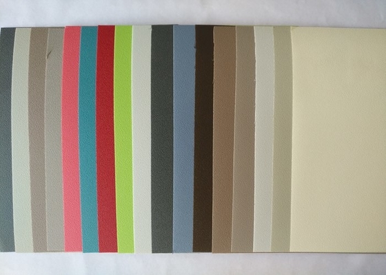 가구 덮개를 위한 황색 고체 색 PVC 포일 0.05mm-0.50mm